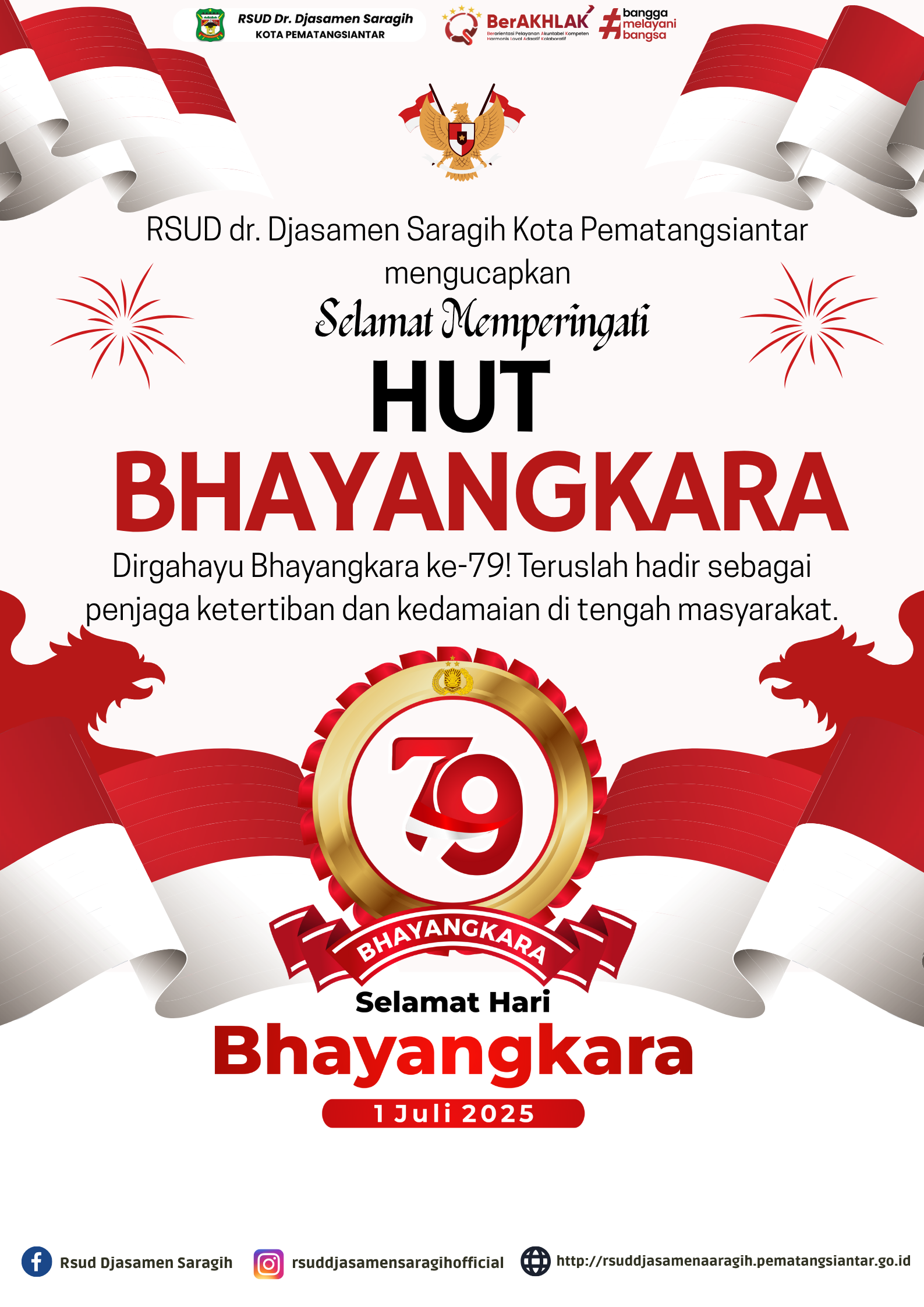 Selamat Hari Bhayangkara ke-79